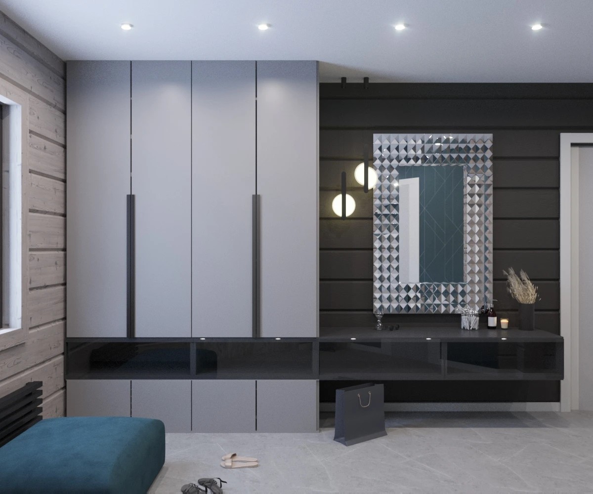 ЗАГОРОДНЫЙ ДОМ из клеёного бруса