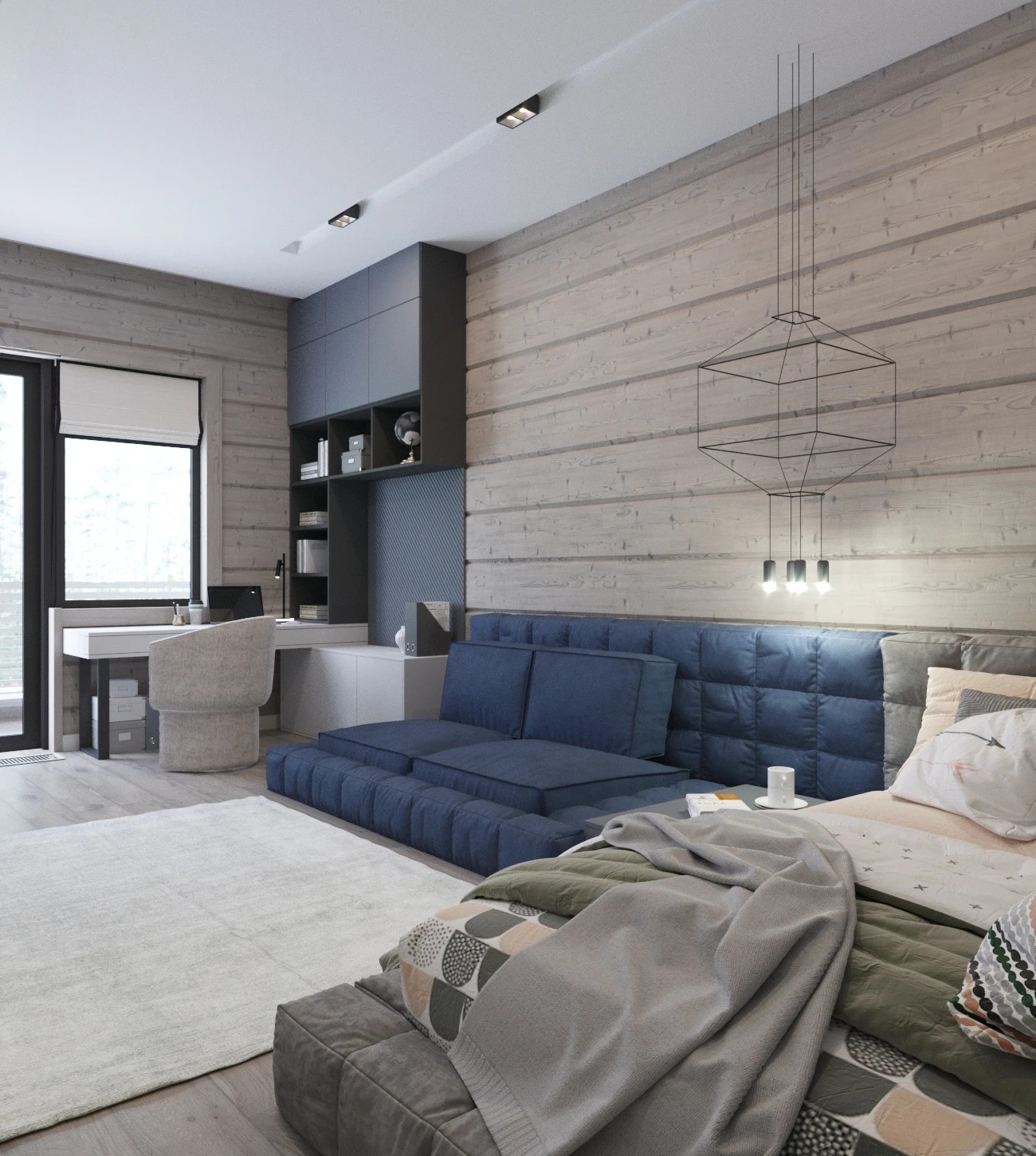 ЗАГОРОДНЫЙ ДОМ из клеёного бруса