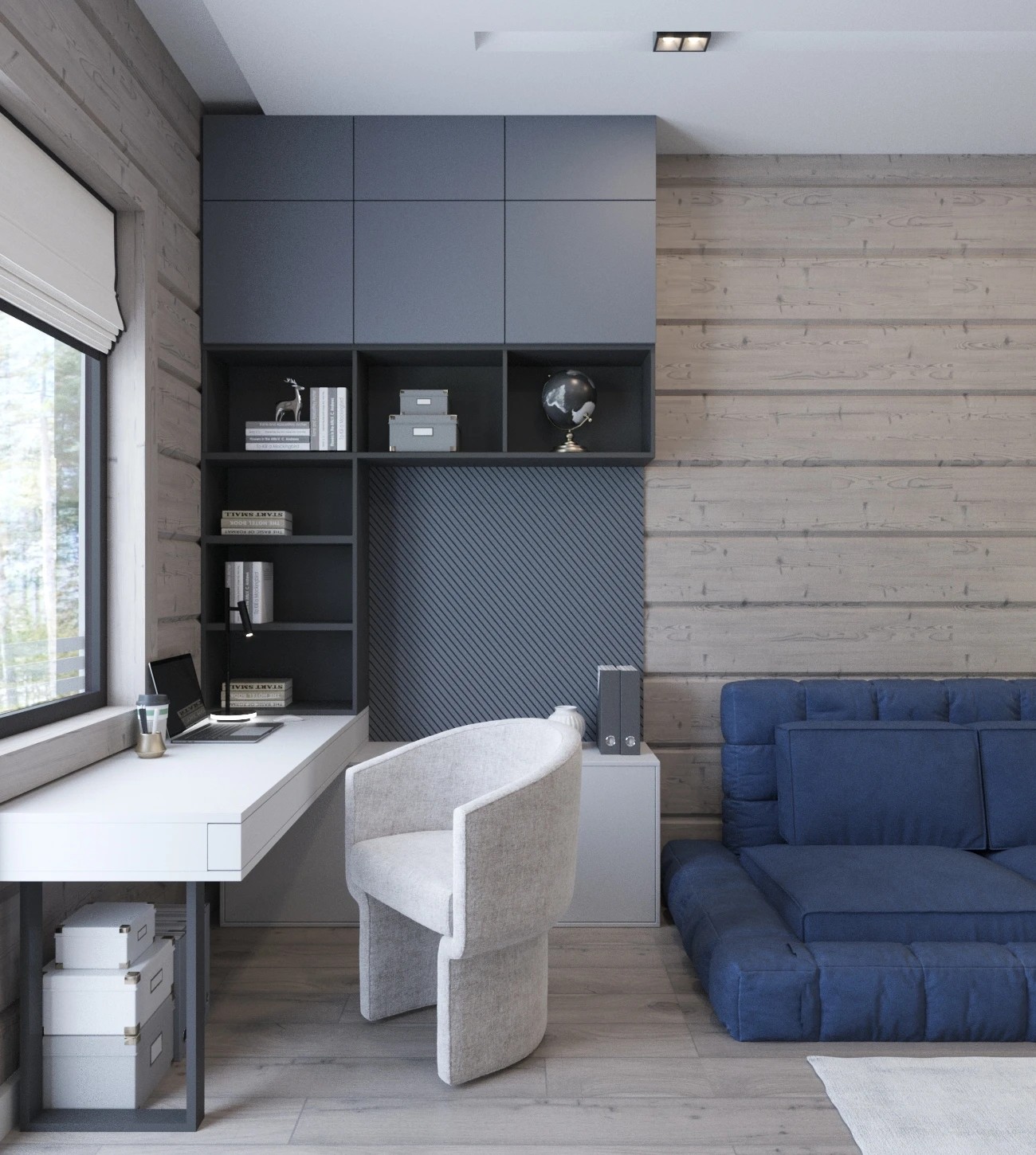 ЗАГОРОДНЫЙ ДОМ из клеёного бруса