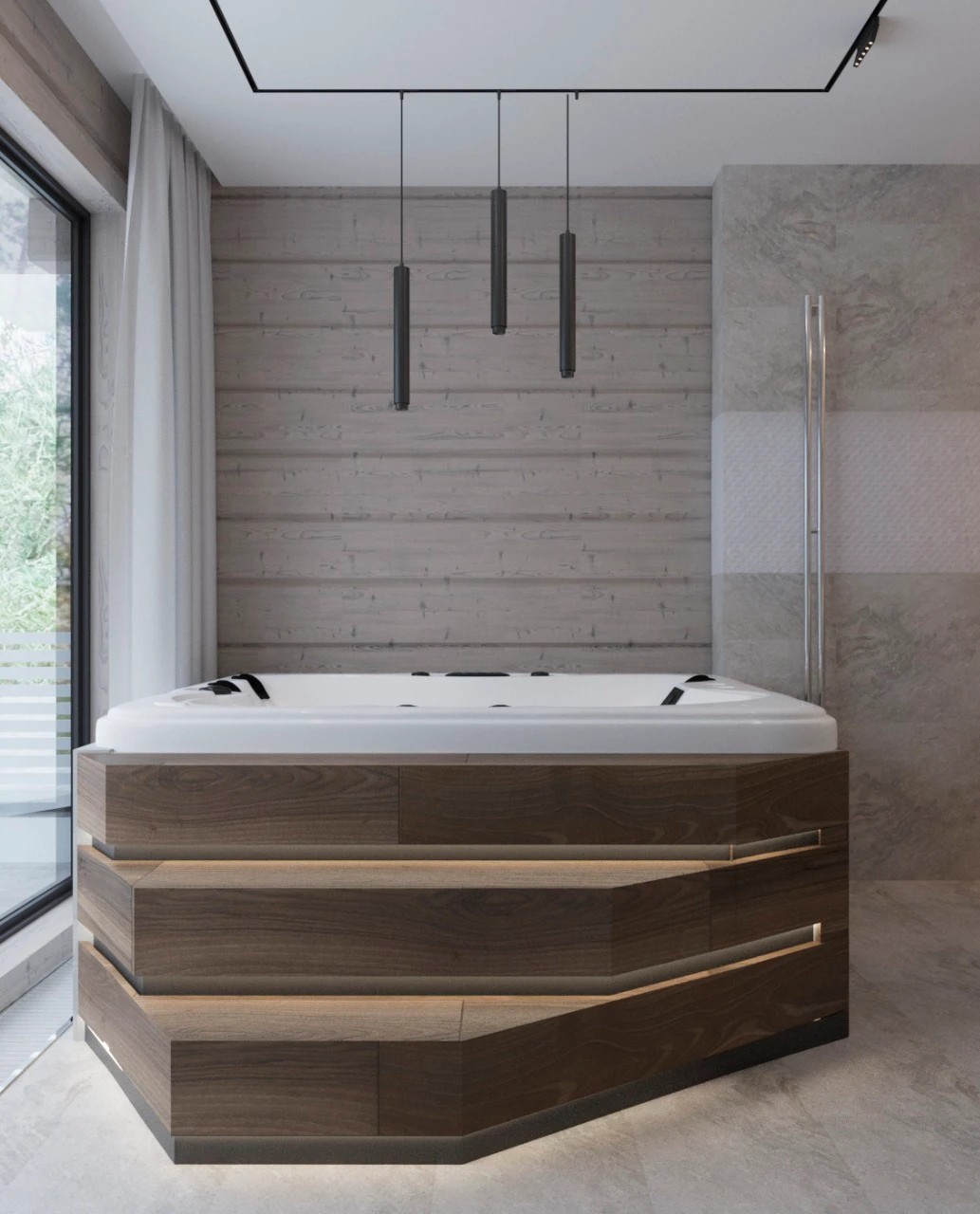 ЗАГОРОДНЫЙ ДОМ из клеёного бруса