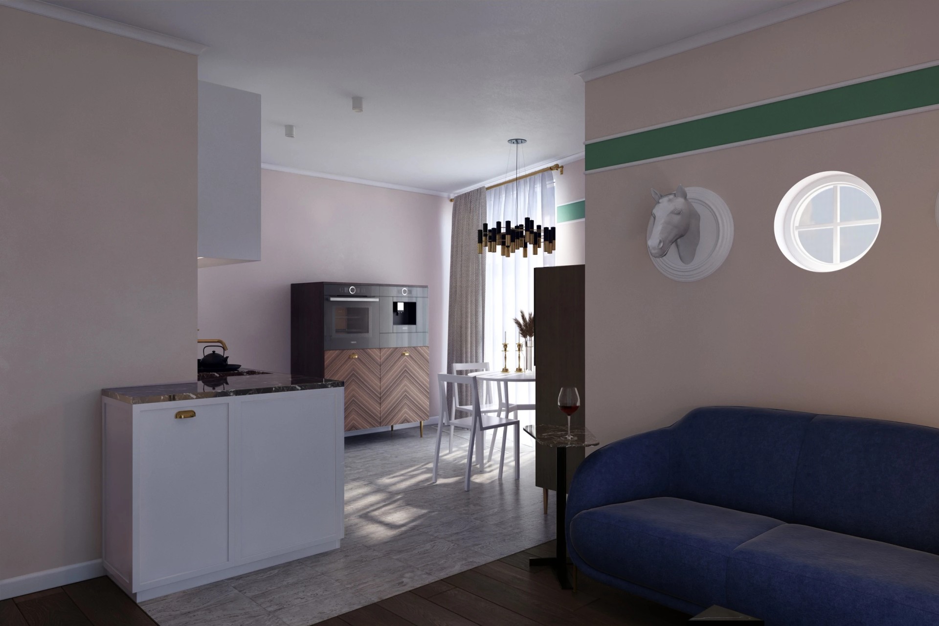 Маленькая квартира для пожилой женщины