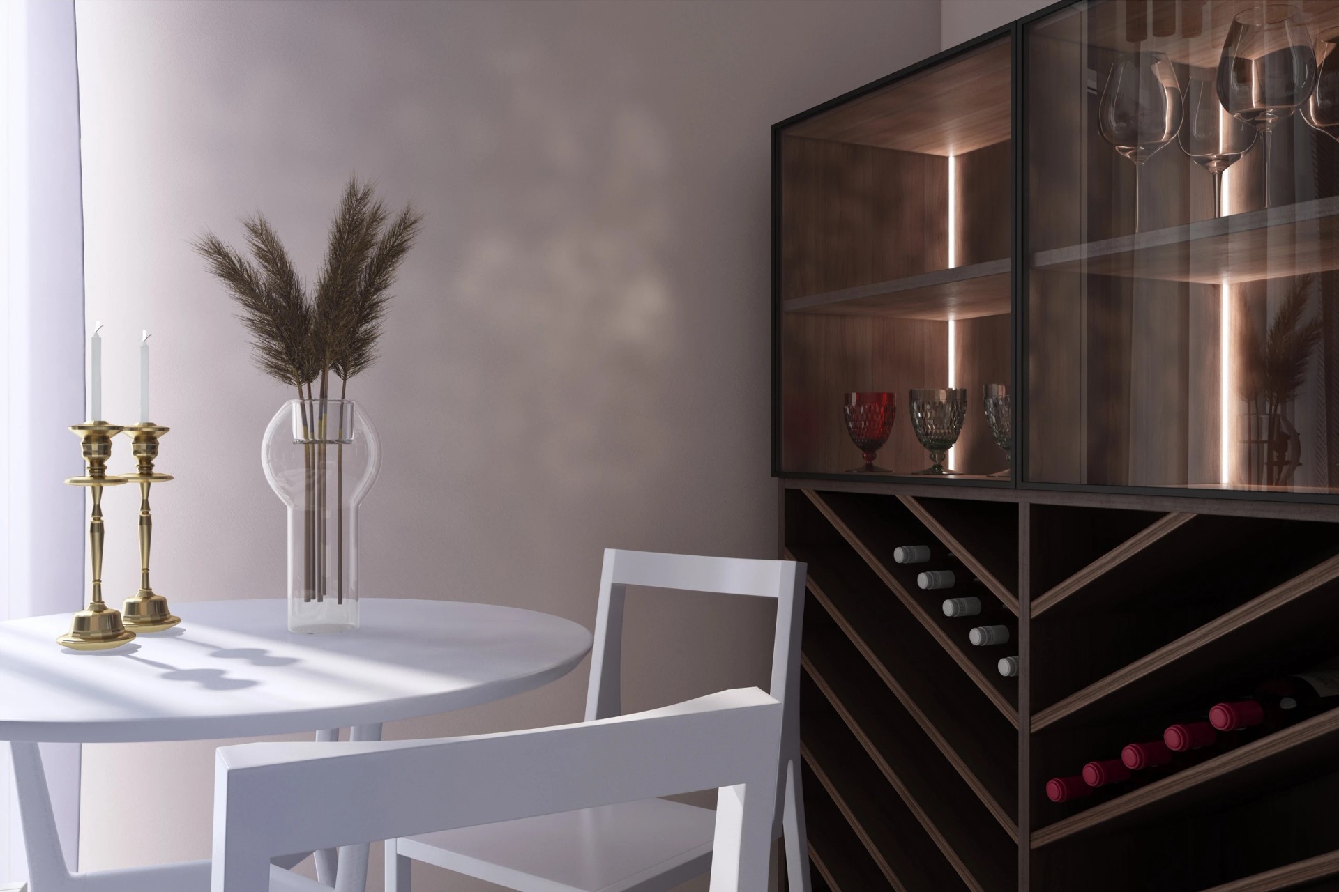 Маленькая квартира для пожилой женщины