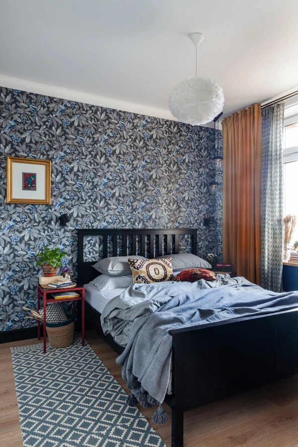 Проект "Сочный синий, брусничный и изумрудный"