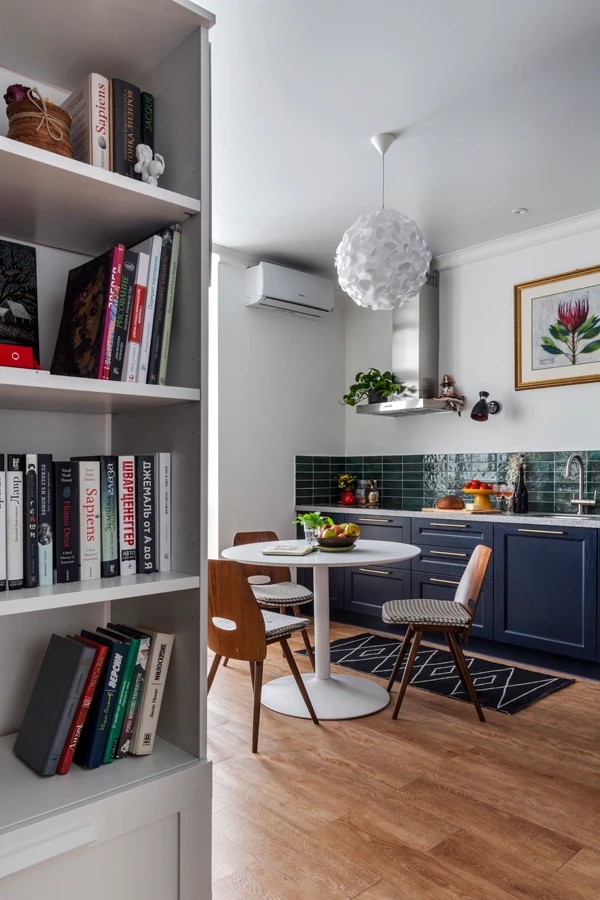 Проект "Сочный синий, брусничный и изумрудный"