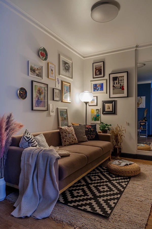 Проект "Сочный синий, брусничный и изумрудный"