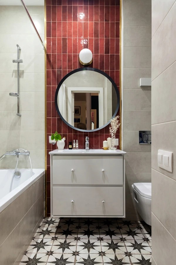 Проект "Сочный синий, брусничный и изумрудный"