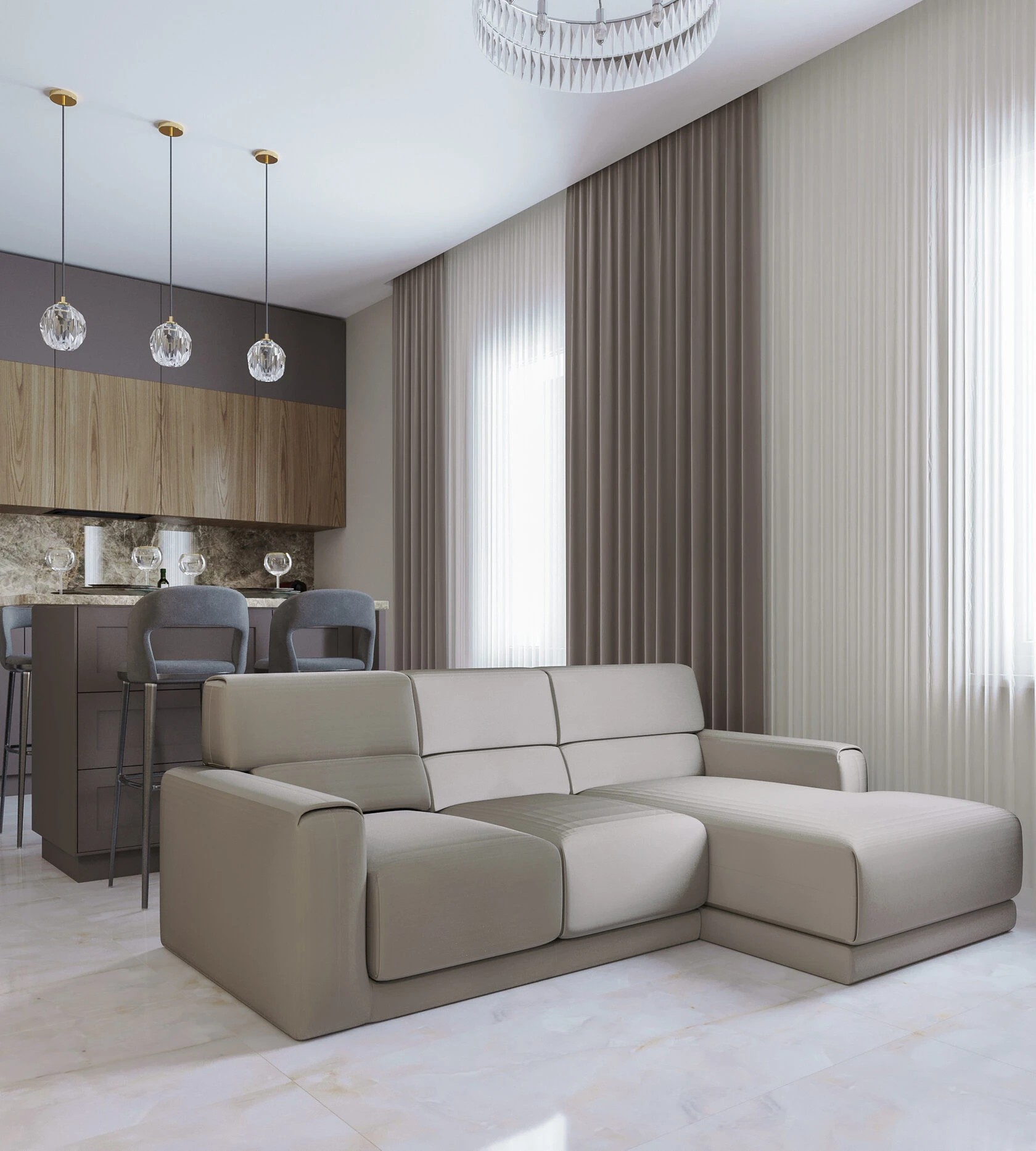 Дизайн-проект на Краснопутиловской