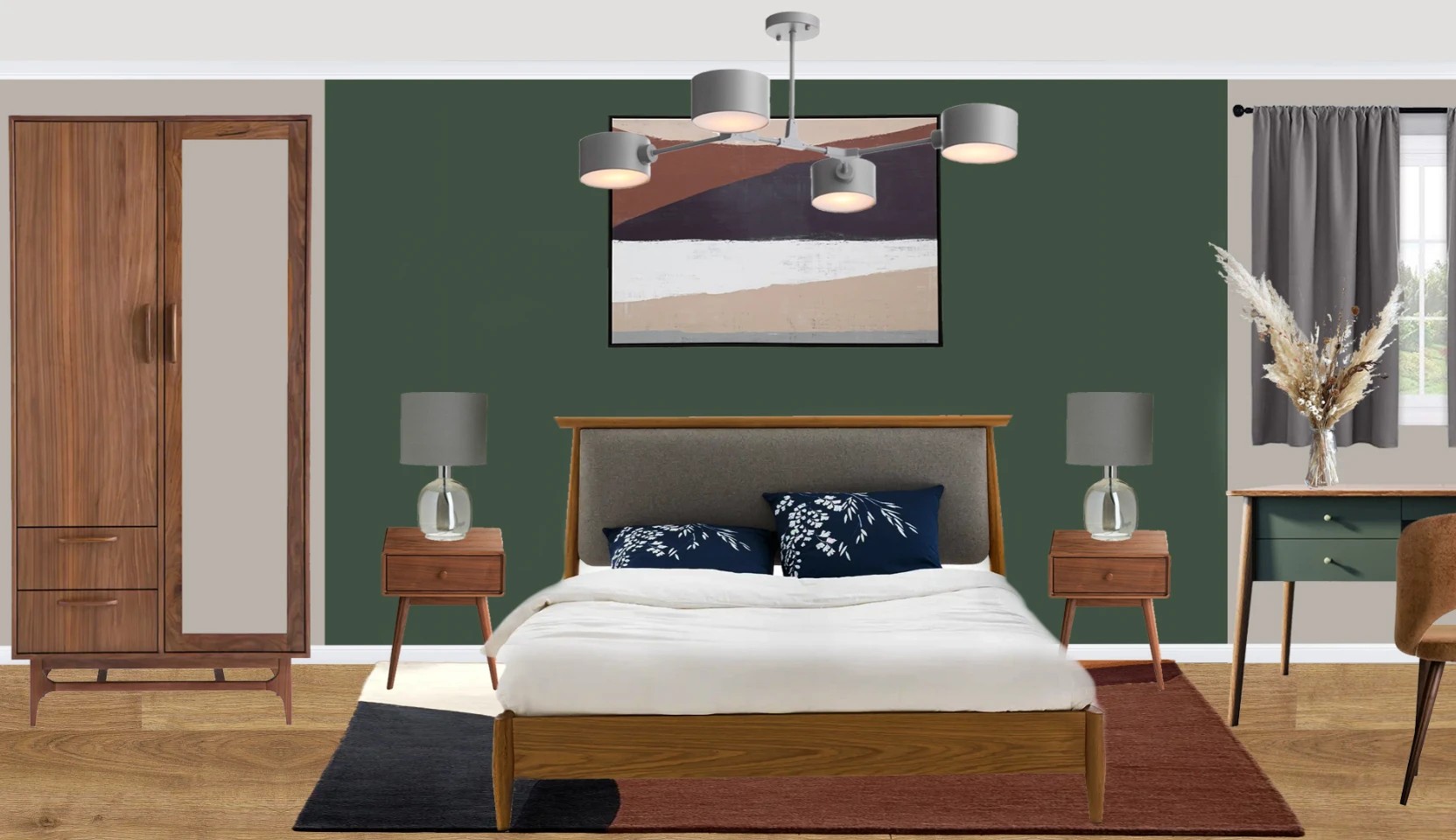 2D apartment collage