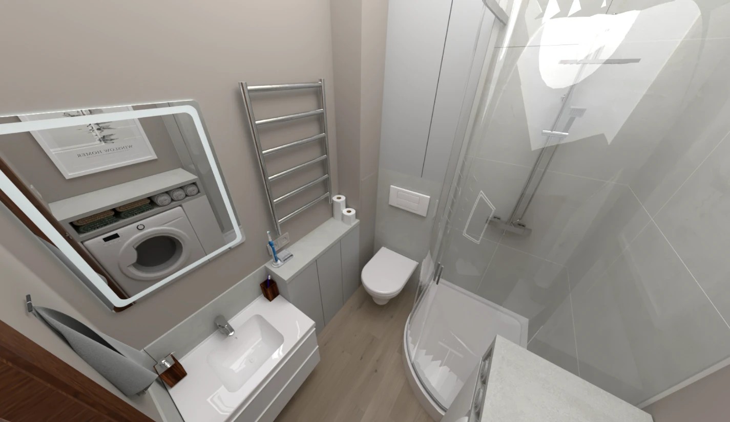 Квартира-студия 28 кв.м для студента