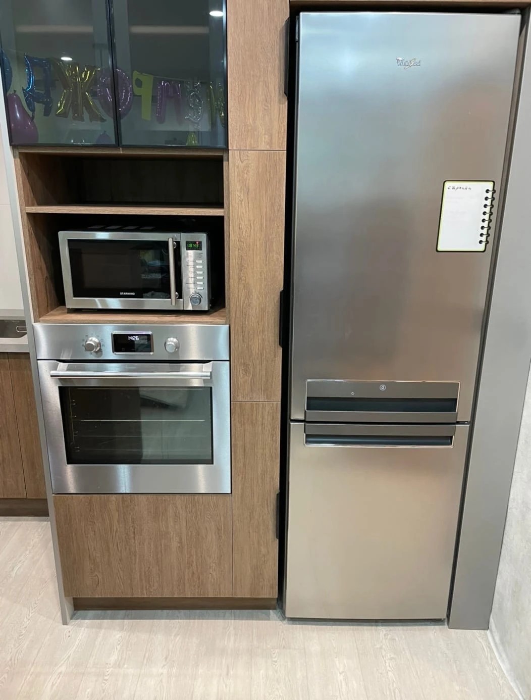 Кухня-столовая для семьи в ЖК "Я-Романтик"