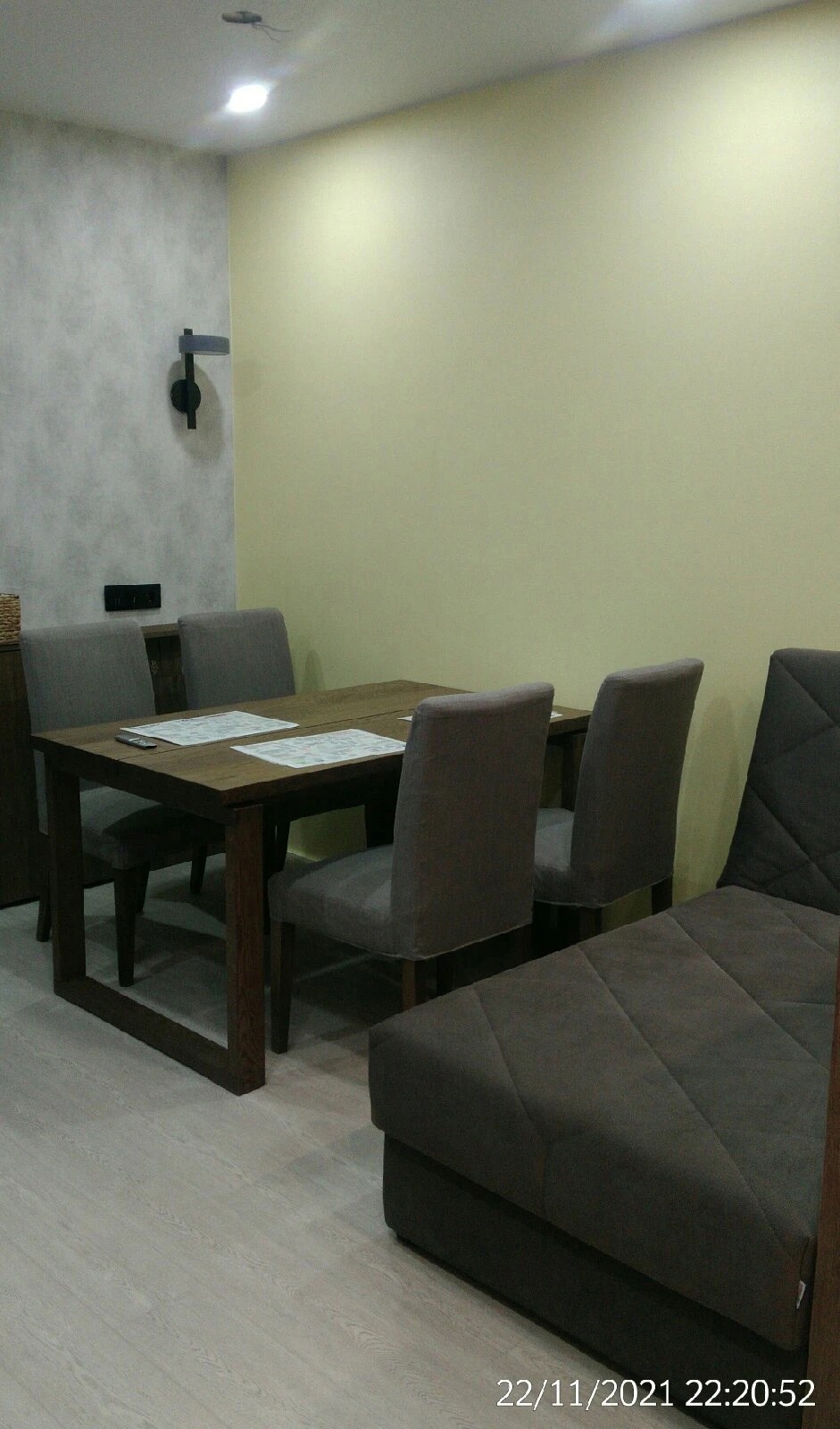 Кухня-столовая для семьи в ЖК "Я-Романтик"