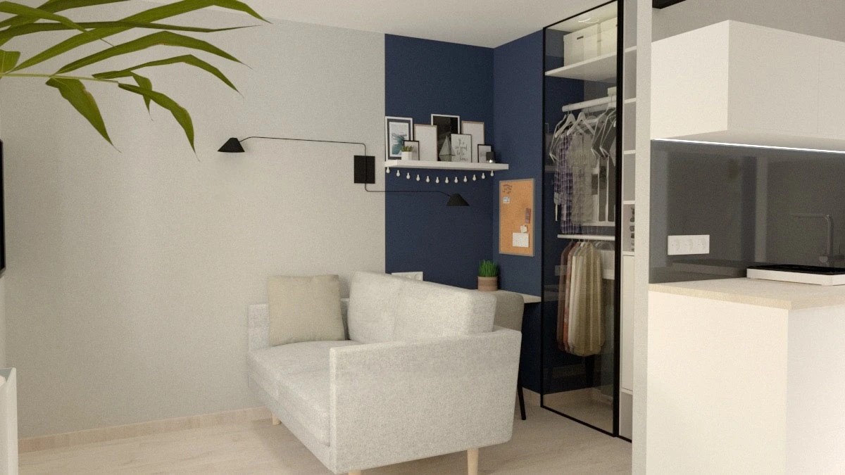 Квартира-студия на ул.Бабушкина