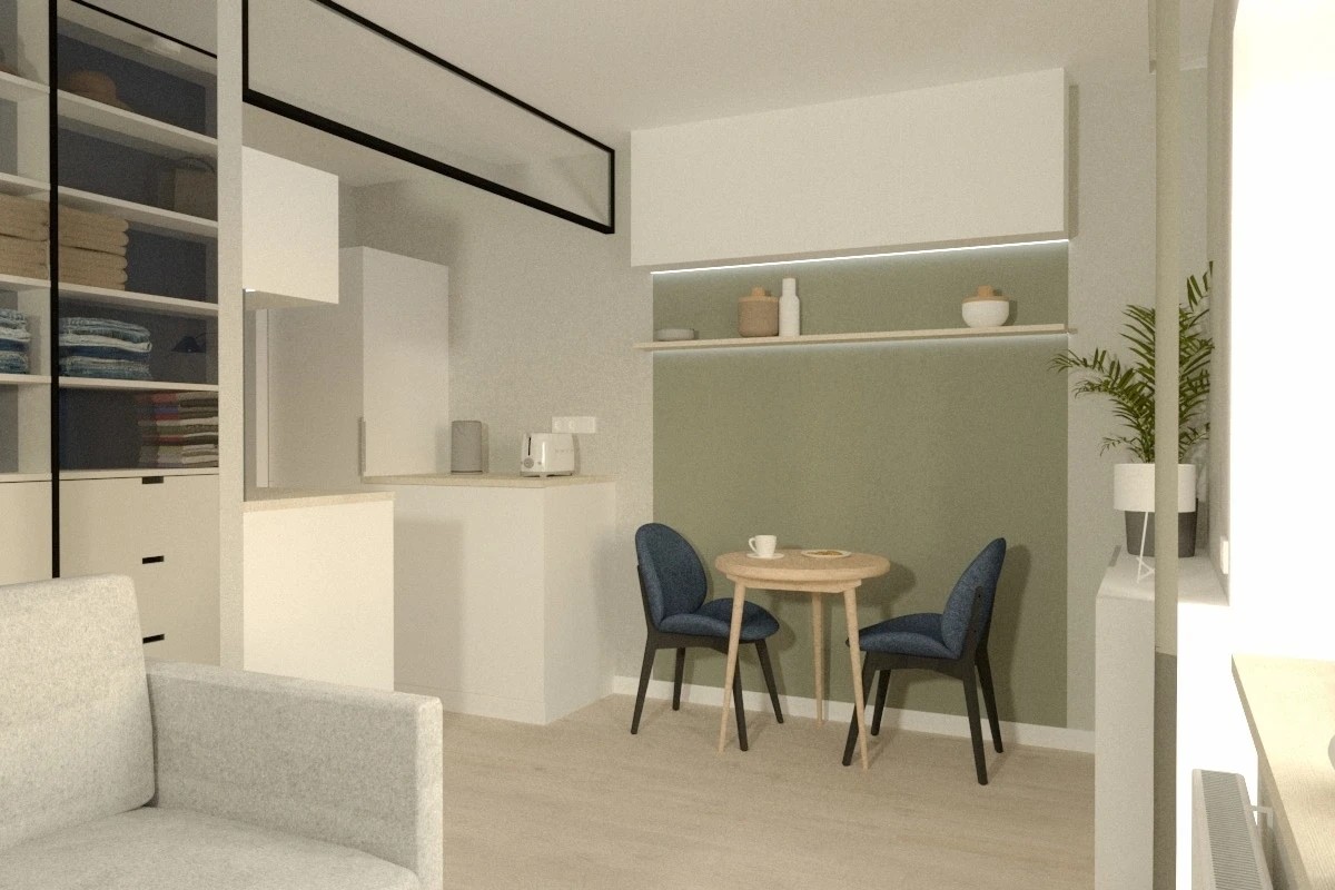 Квартира-студия на ул.Бабушкина