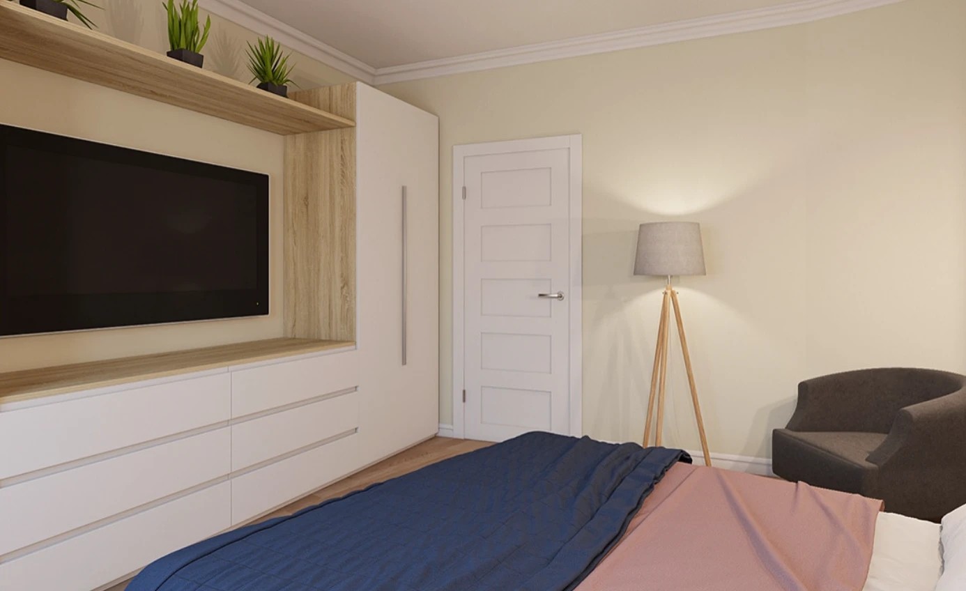 Спальня в ЖК "Лондон"