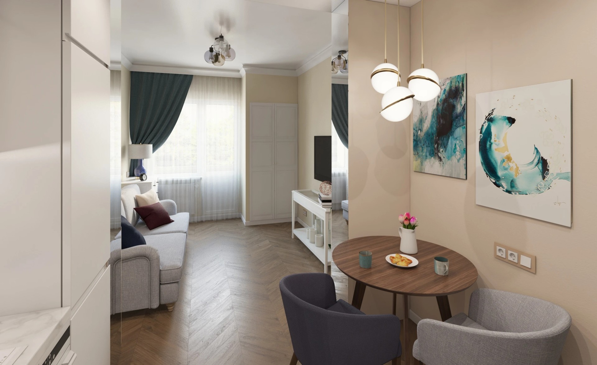 Студия в ЖК Чистый Ручей