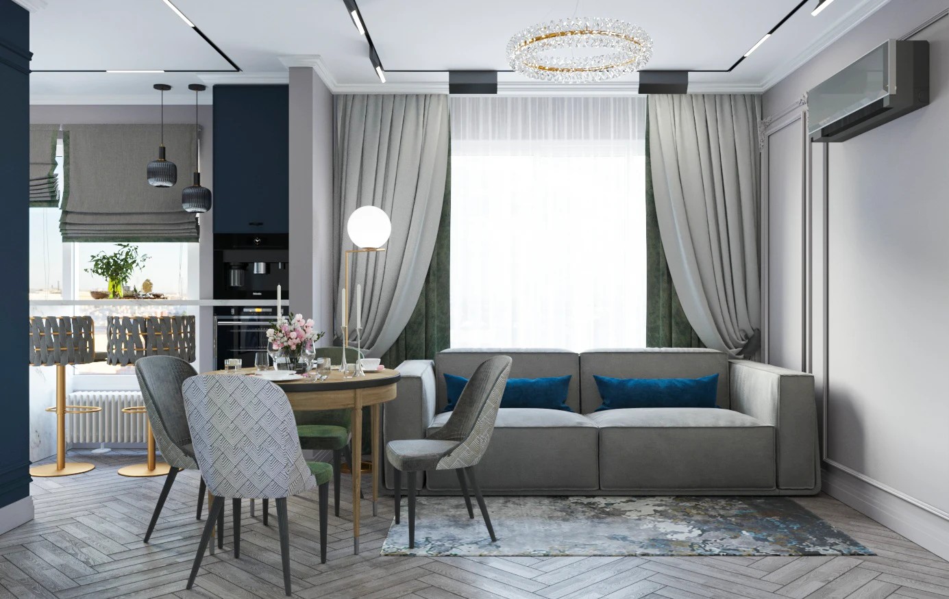 Проект квартиры в ЖК "Палацио"