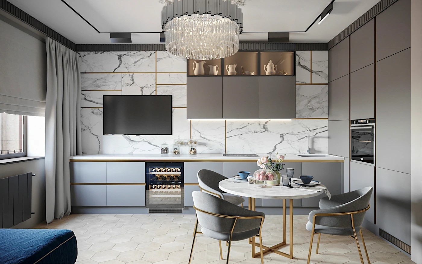 Проект в ЖК "Русский дом"