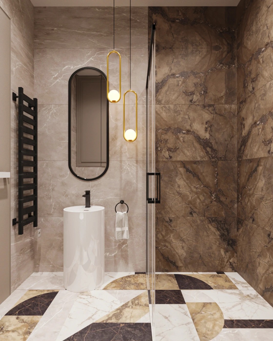 Проект в ЖК "Русский дом"