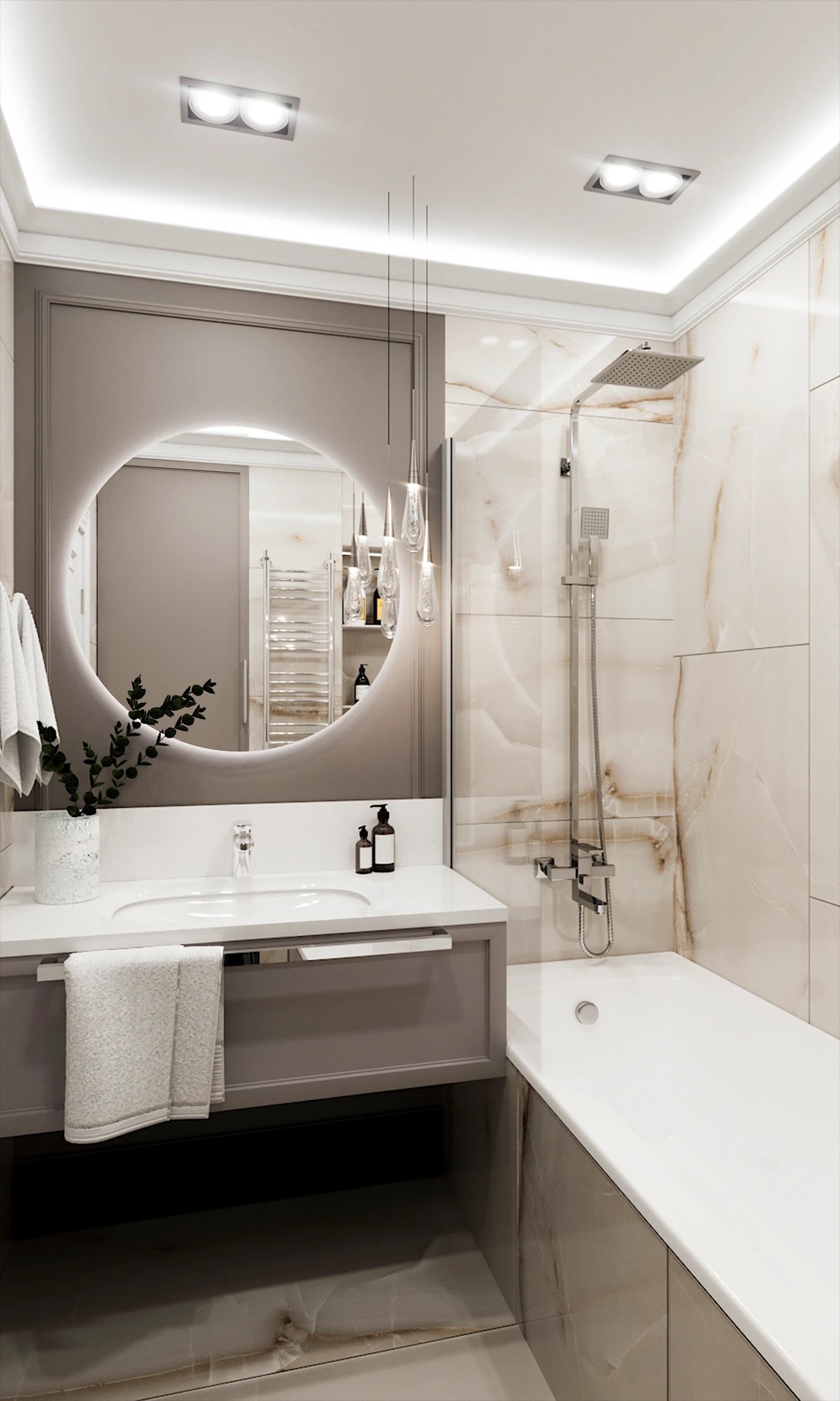 Проект квартиры в ЖК "Олимпийская"