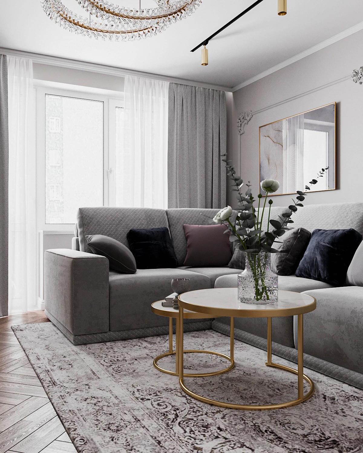 Проект квартиры в ЖК "Олимпийская"