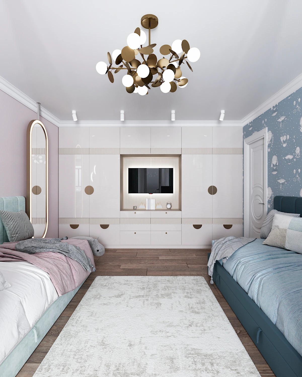 Проект квартиры в ЖК "Олимпийская"