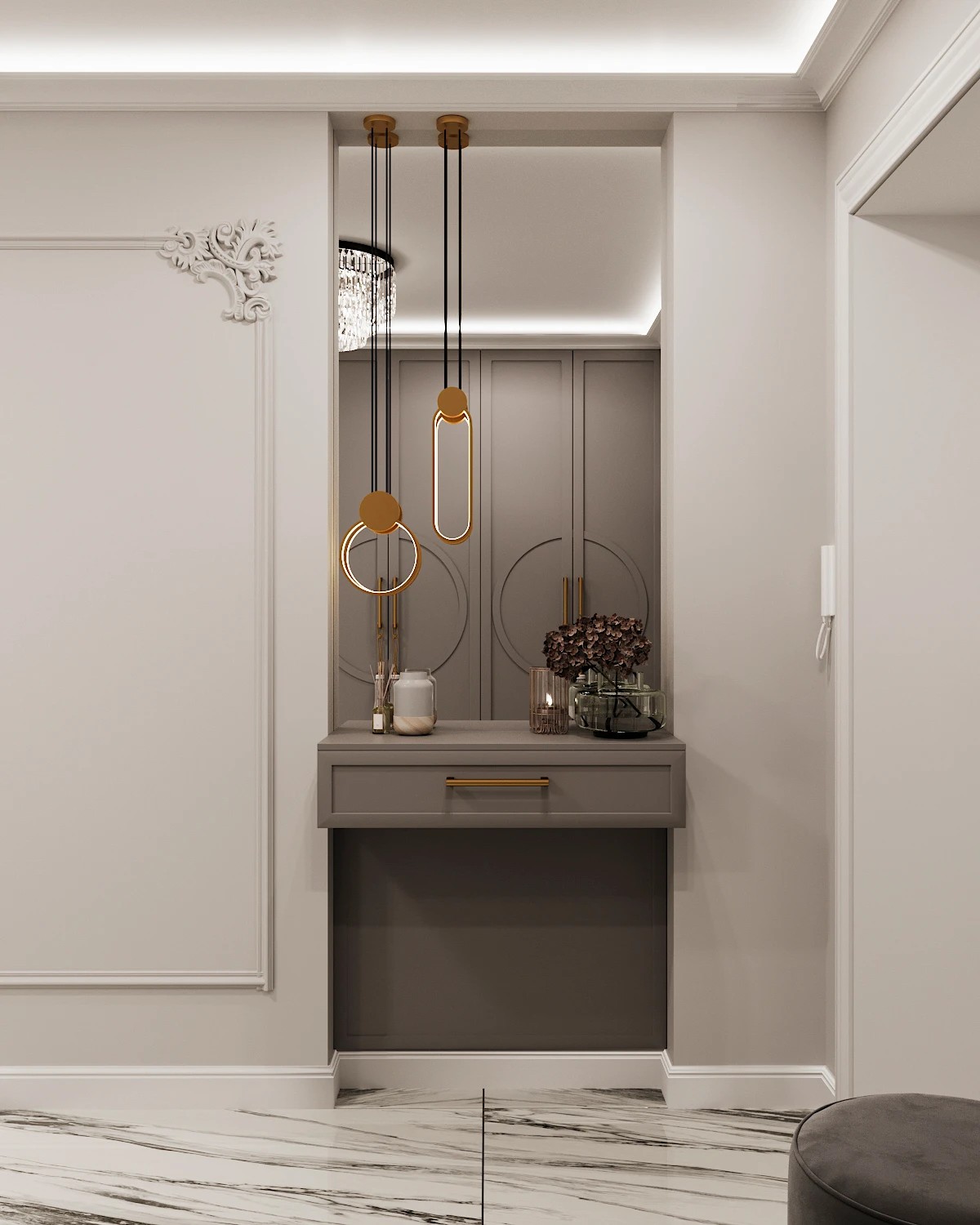 Проект квартиры в ЖК "Олимпийская"