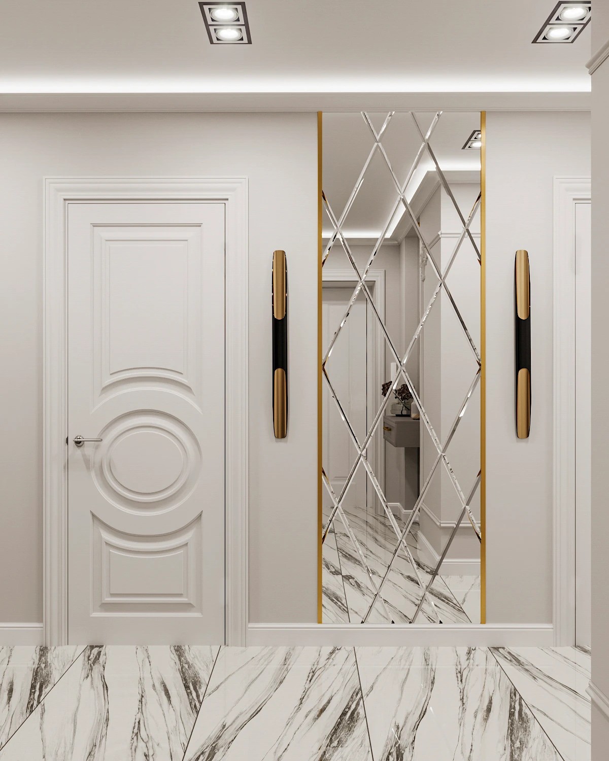 Проект квартиры в ЖК "Олимпийская"