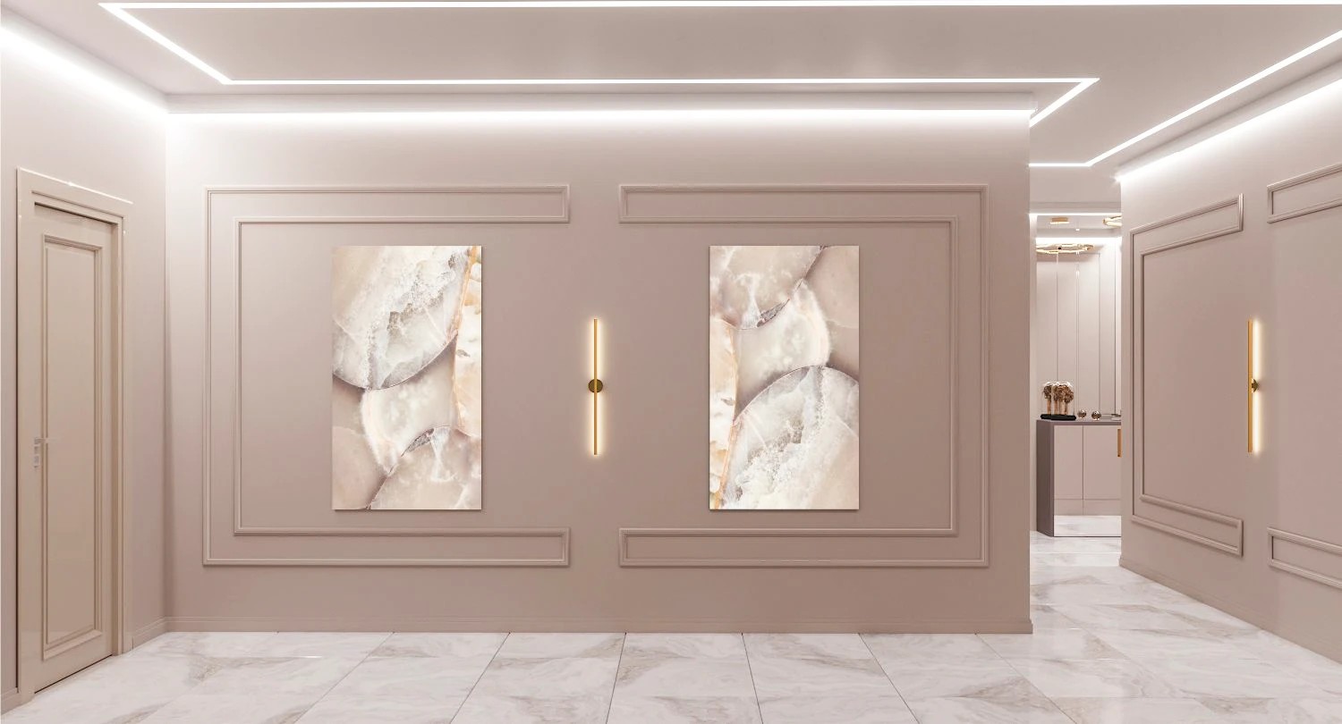 Квартира в ярких оттенках