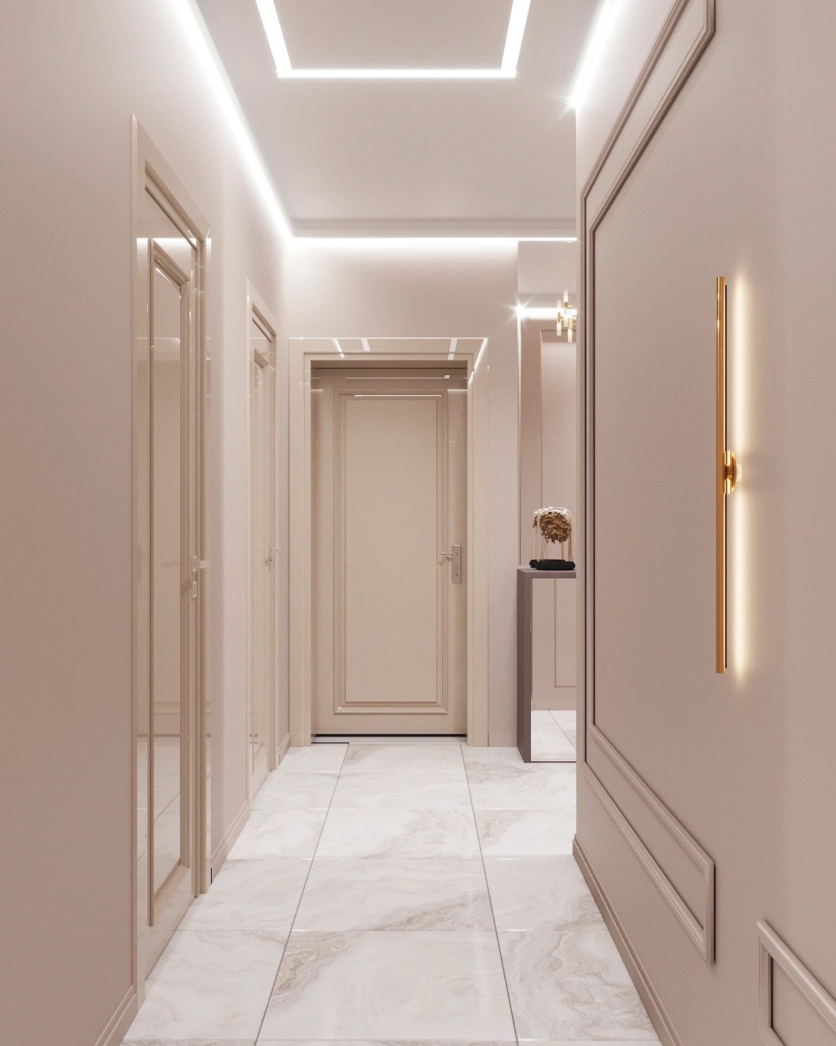 Квартира в ярких оттенках