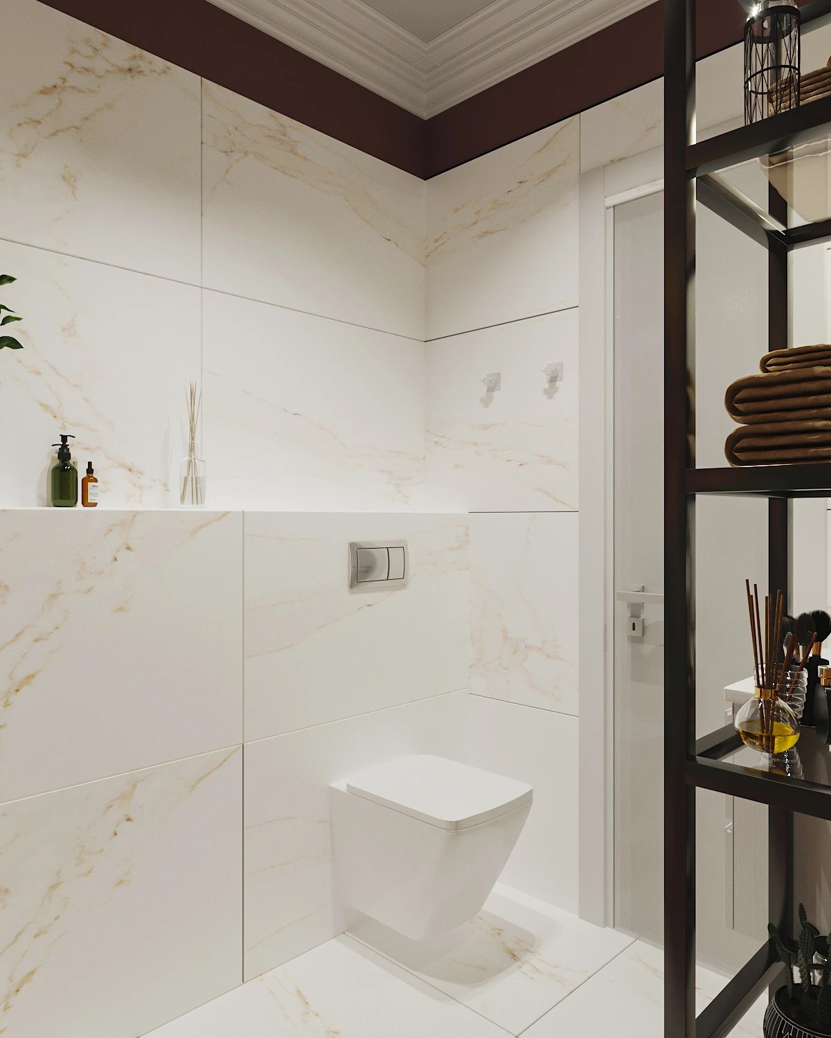 Квартира в ярких оттенках