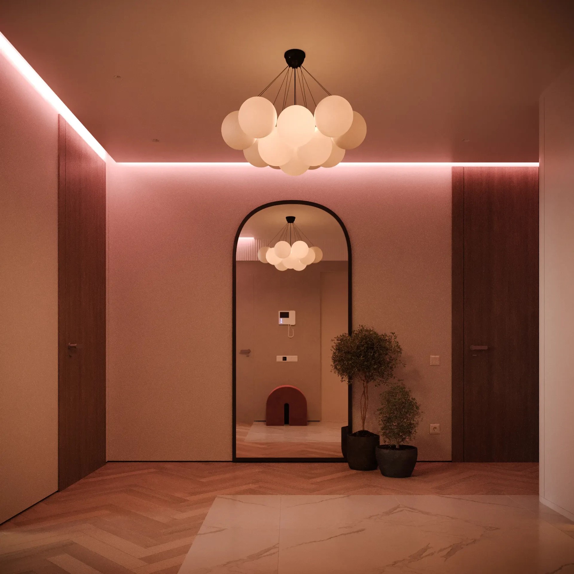 Стильный минимализм (ЖК ПЕТРОВСКИЙ КВАРТАЛ НА ВОДЕ)