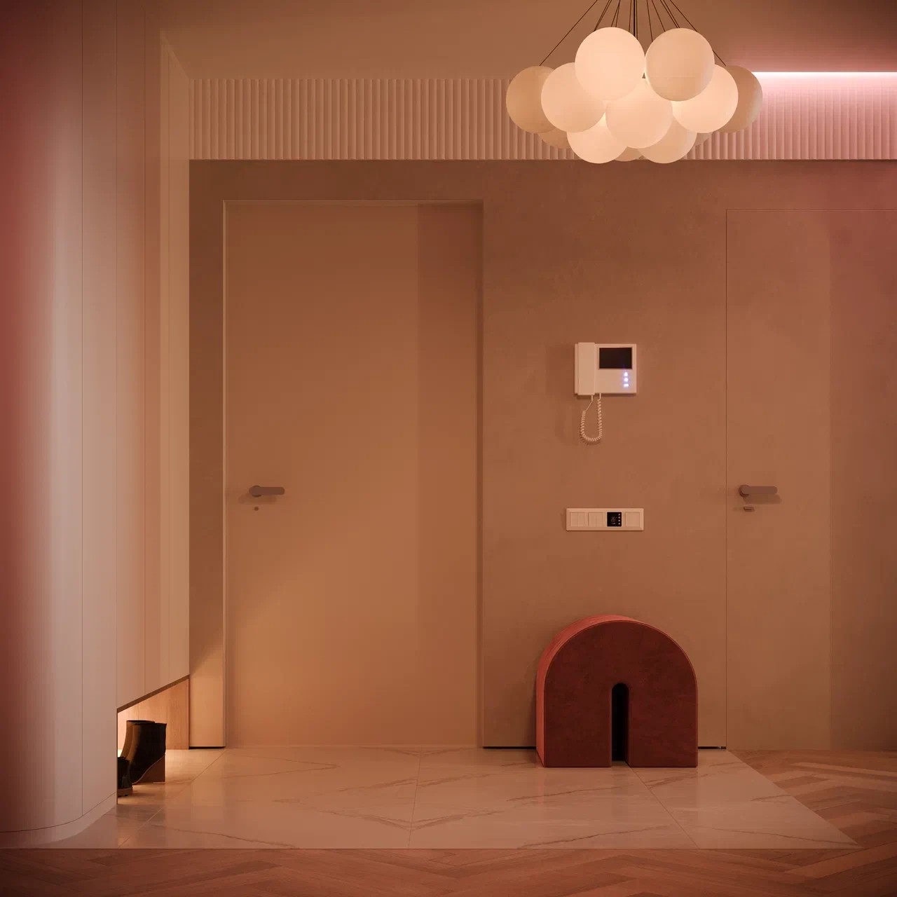 Стильный минимализм (ЖК ПЕТРОВСКИЙ КВАРТАЛ НА ВОДЕ)