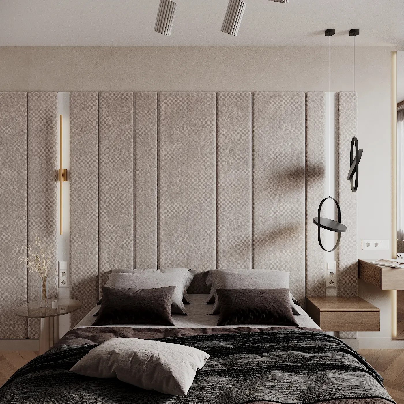 Стильный минимализм (ЖК ПЕТРОВСКИЙ КВАРТАЛ НА ВОДЕ)