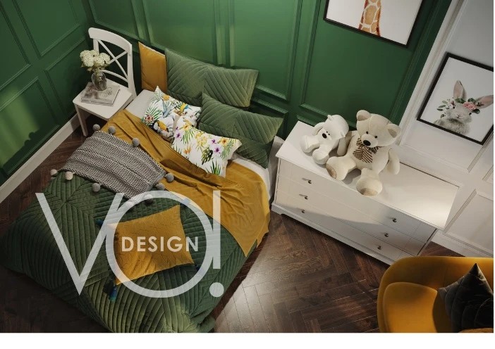 Кухня, гостиная, две детские