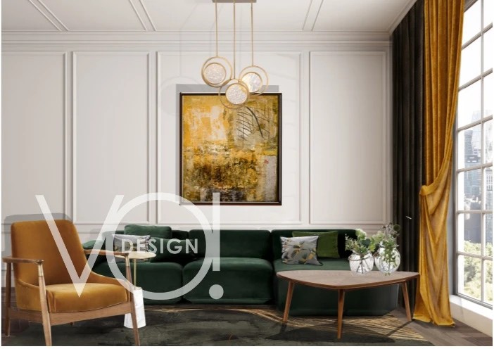 Кухня, гостиная, две детские