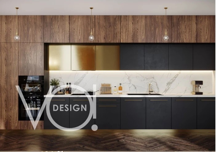 Кухня, гостиная, две детские