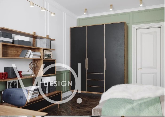 Кухня, гостиная, две детские