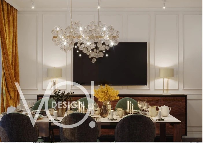 Кухня, гостиная, две детские