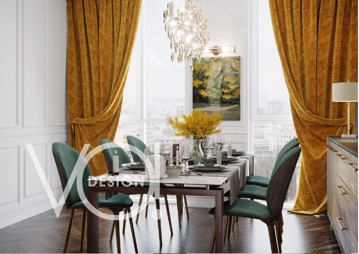 Кухня, гостиная, две детские