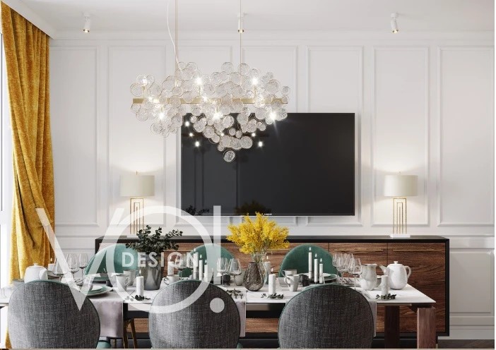 Кухня, гостиная, две детские