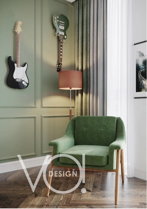 Кухня, гостиная, две детские