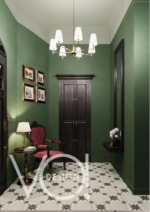 Архитектурное строение жилой дом. Кухня, Санузел, Прихожая.