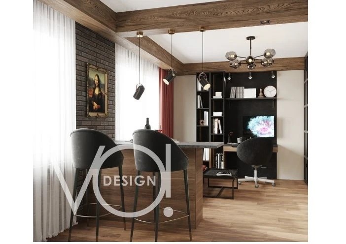 Однокомнатная квартира 32м