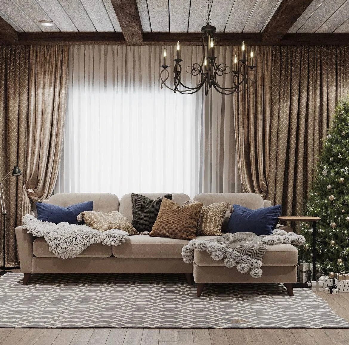 Дом из бруса д. Маренкино