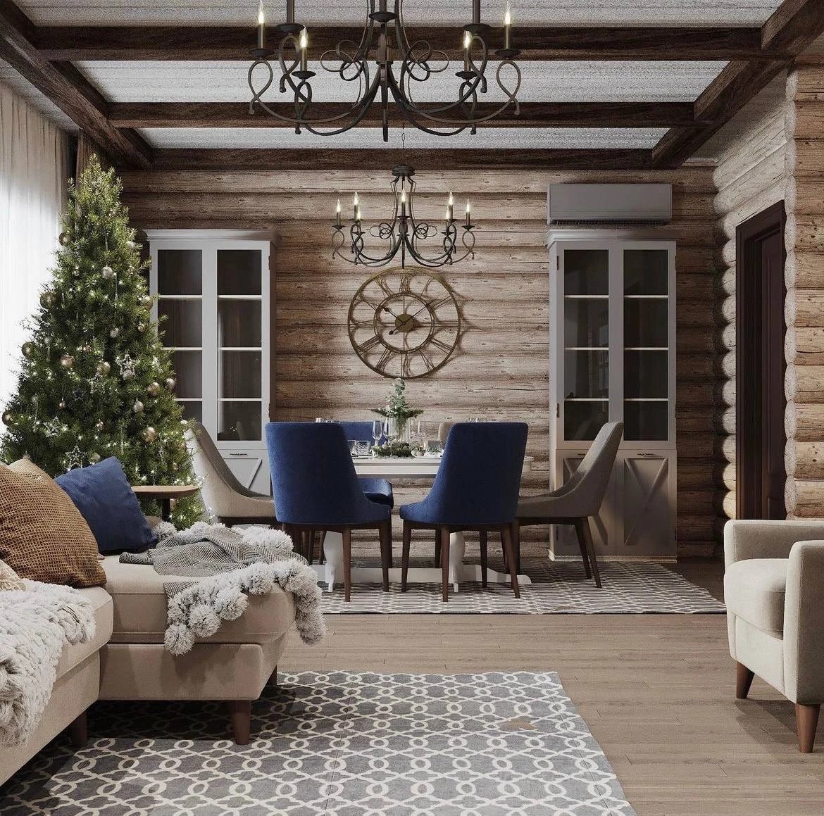 Дом из бруса д. Маренкино