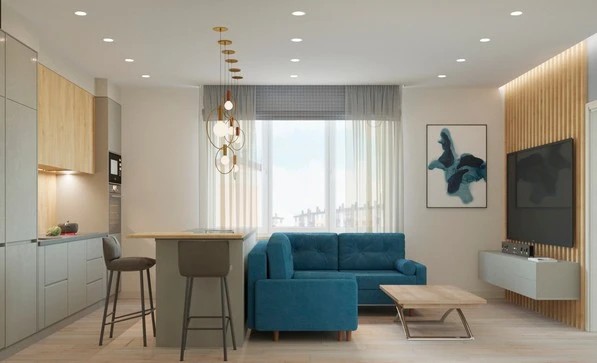 Уютная двушка в скандинавском стиле