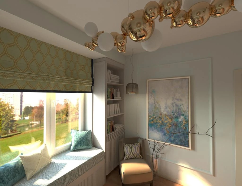 Небольшая квартира для девушки в ЖК Английская миля