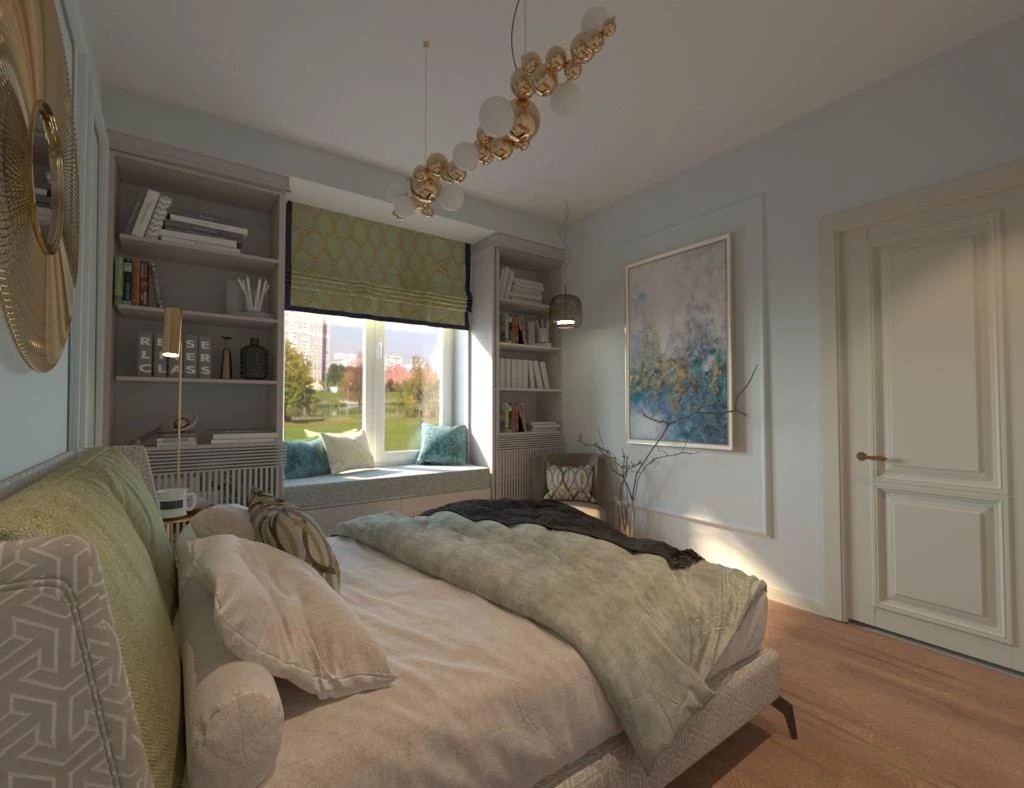 Небольшая квартира для девушки в ЖК Английская миля