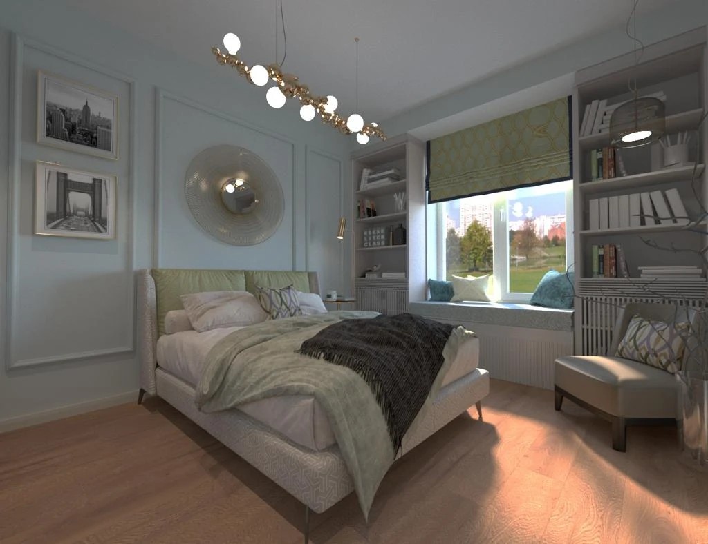 Небольшая квартира для девушки в ЖК Английская миля