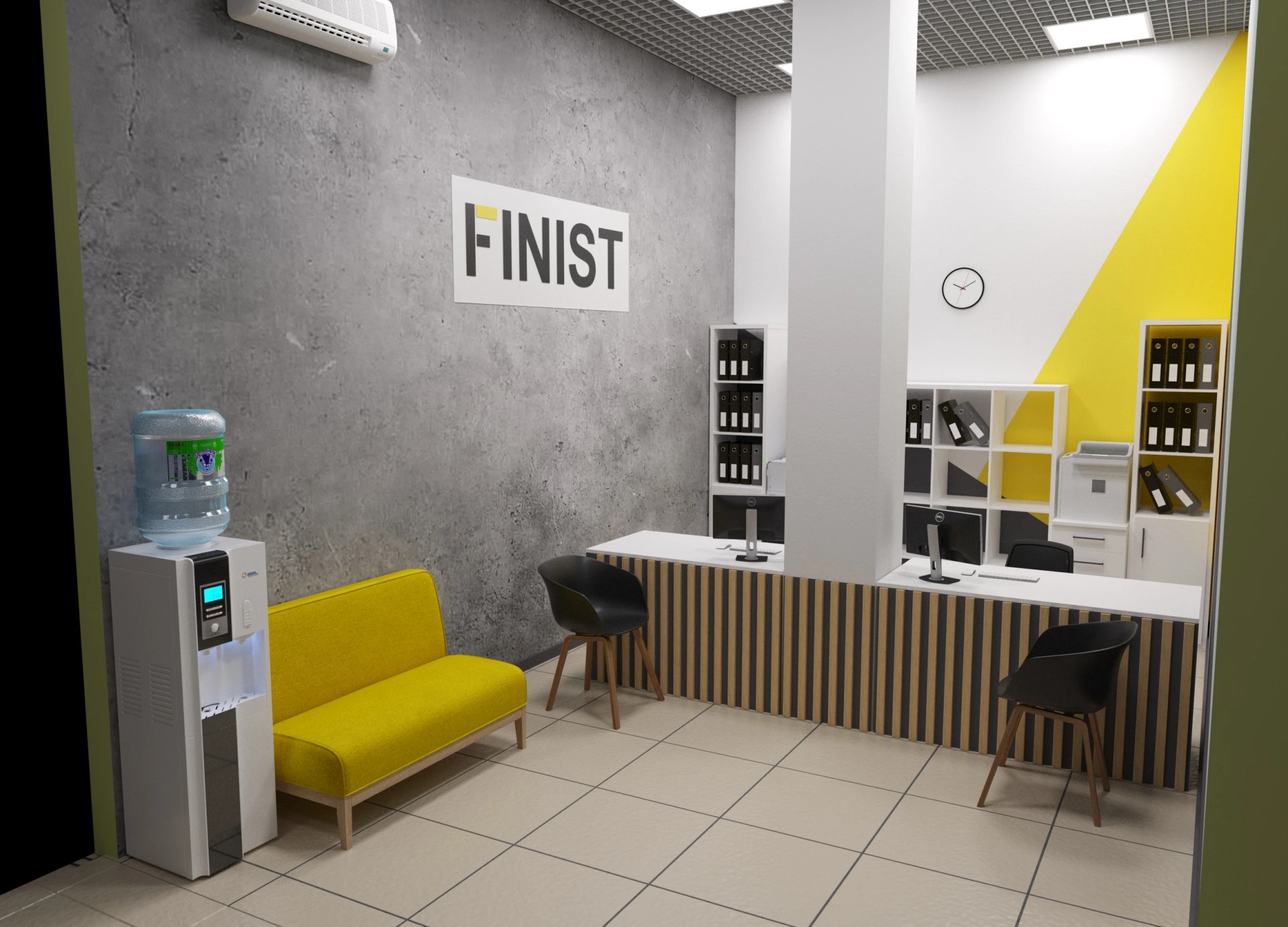 Дизайн-проект интерьера офиса